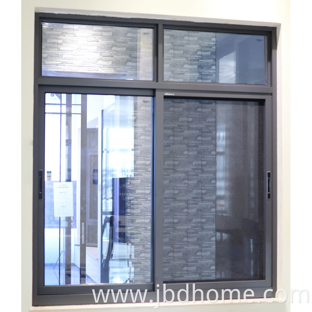 132 series 1.6mm thick aluminum alloy sliding window